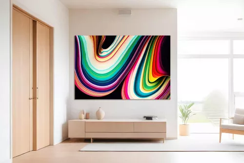 Tableau effet marbre Psyché