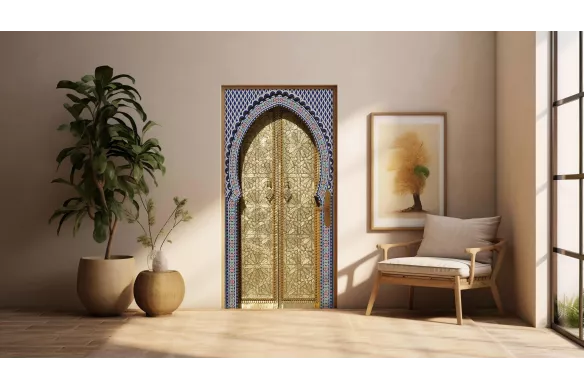 Trompe l’œil porte Orientale