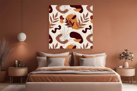 Tableau Scandinave - Horizon Taupe
