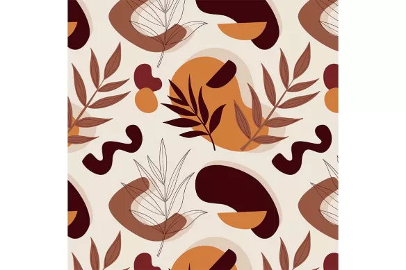 Toile pour salon Scandinave - Horizon Taupe