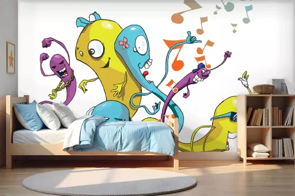 Papier peint chambre enfant Worms