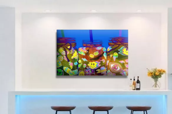 Tableau Cuisine Moderne - Cocktails Pop