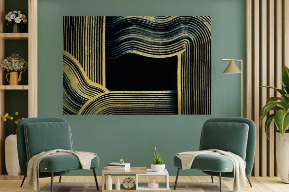 Tableau Abstrait - Sunprint
