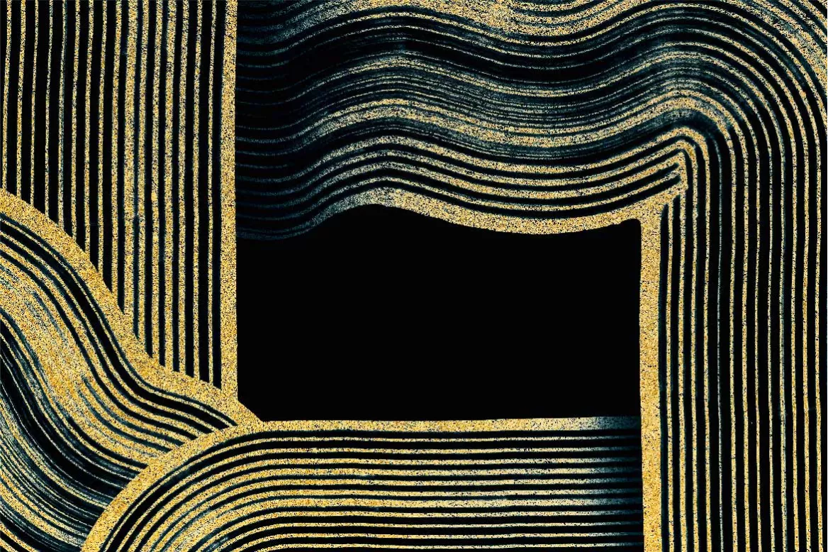 Tableau Abstrait - Sunprint
