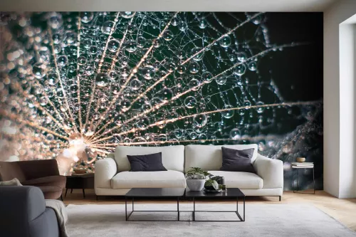 deco mur moderne poster gouttes d'eau
