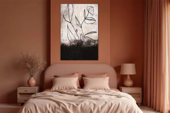 Tableau Moderne - Souffle Végétal