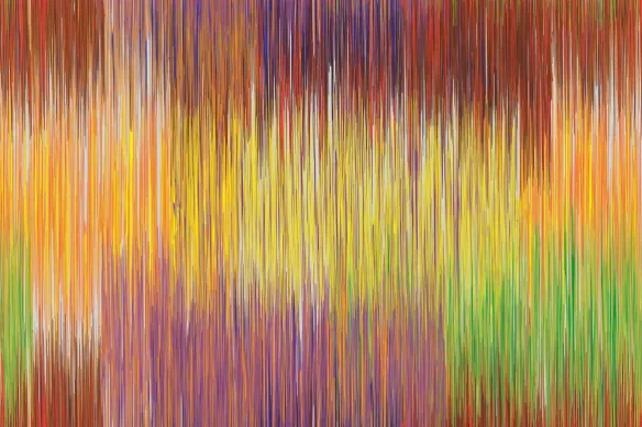 Papier peint rétro Strippy