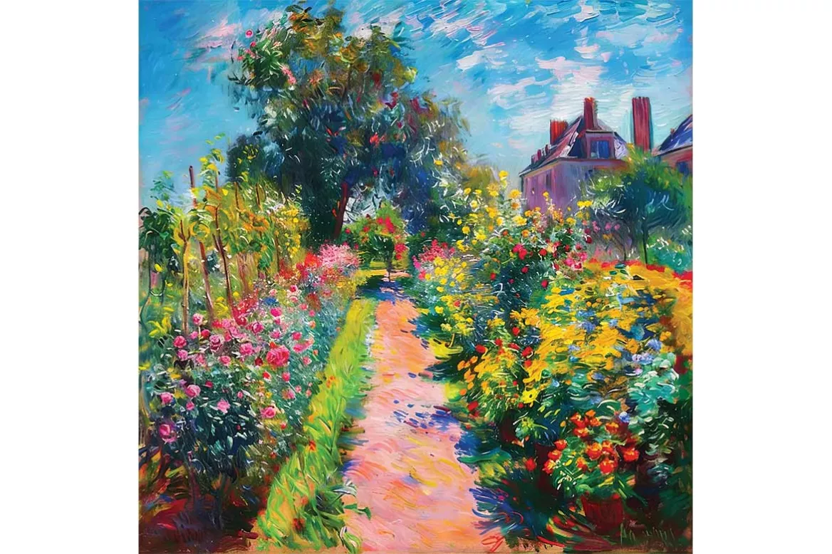Tableau Carré pour chambre - Le retour de l’été