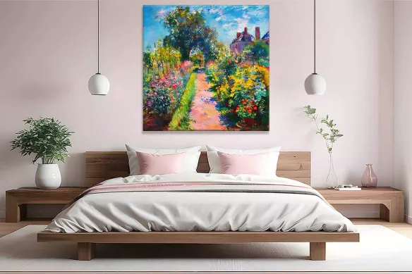 Tableau Carré pour chambre - Le retour de l’été