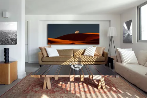 Tableau Promotion : Lune de jour 90x40 cm