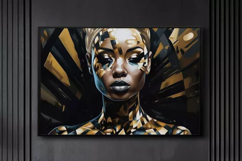 Tableau sur verre acrylique - Déesse de la guerre
