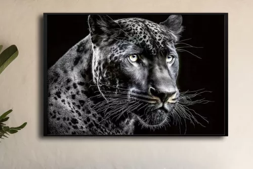 impression sur Verre - Le Regard de la Panthère