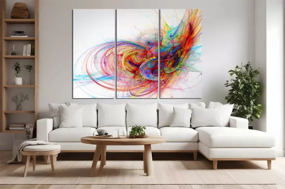 Tableau Triptyque Promotion : Darcos 120 X 80cm