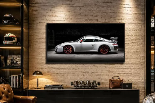 Tableau en Verre Voiture de Sport GT - Déco Automobile | Izoa
