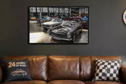 Impression sur verre - Voiture ancienne