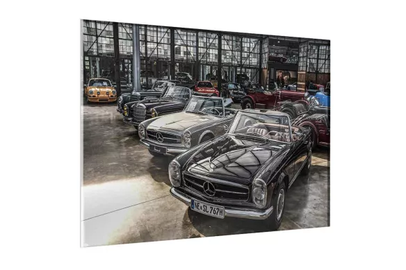 Impression sur verre - Voiture ancienne