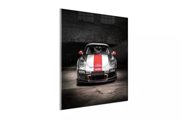 impression sur Verre - Esprit Racing 100x100 cm