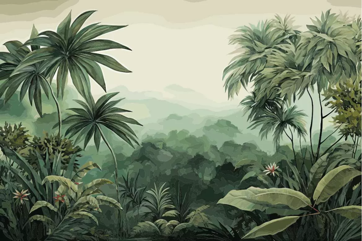 Tableau Promotion Évasion Végétale 90x60 cm