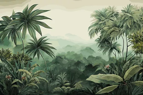 Tableau Promotion Évasion Végétale 90x60 cm