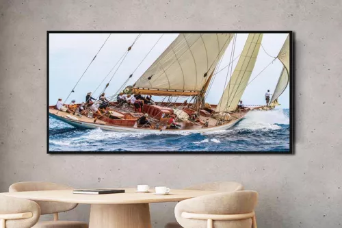 Tableau sur verre – L’Équipage