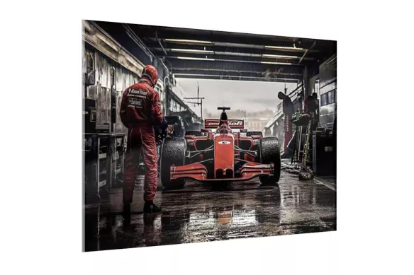 impression en Verre - F1 de Légende