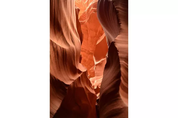 Tableau paysage Canyon Rust