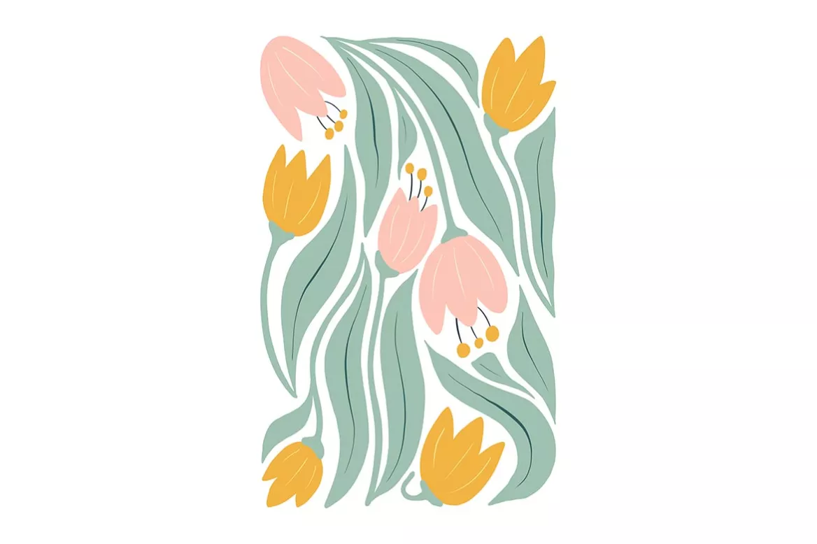 Tableau Fleurs Haven