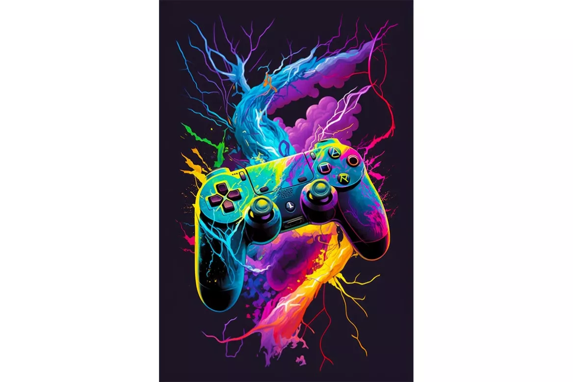 Tableau chambre Gaming : Art du Gaming