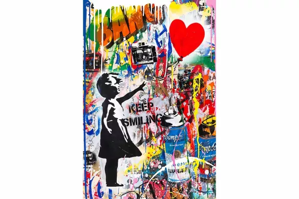 Tableau Street Art La Petite Chippie