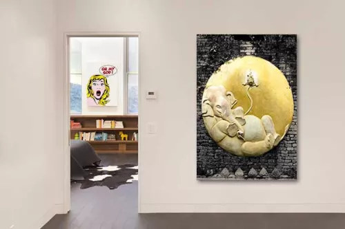 Tableau déco Elephanteau