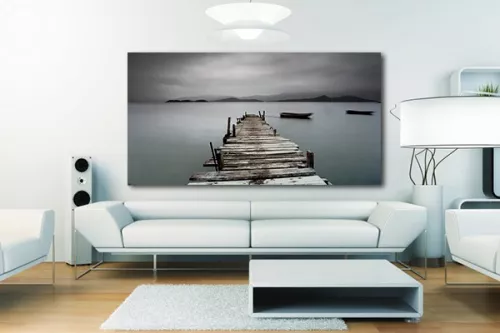 Tableau décoration Lac Halslon 
