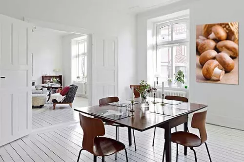 Tableau design champignons