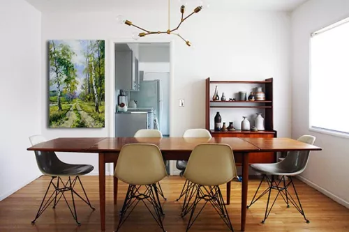Tableau déco Sentier printanier