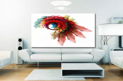 Tableau abstrait Colimasson