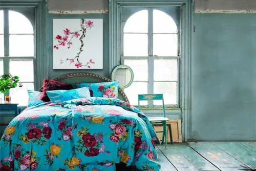 Tableau déco éclat rouge