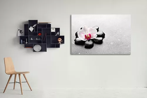 tableau decoration murale zen galet