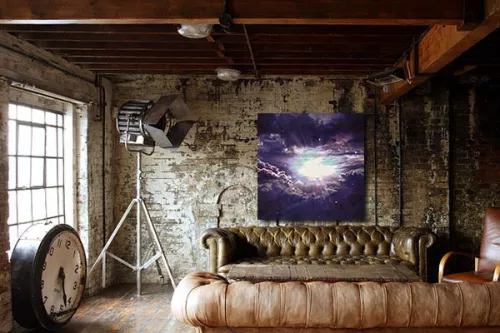 Tableau décoration ciel étincellant
