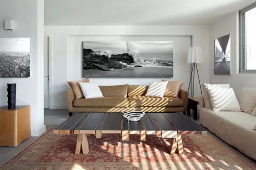 Tableau noir et blanc fracas