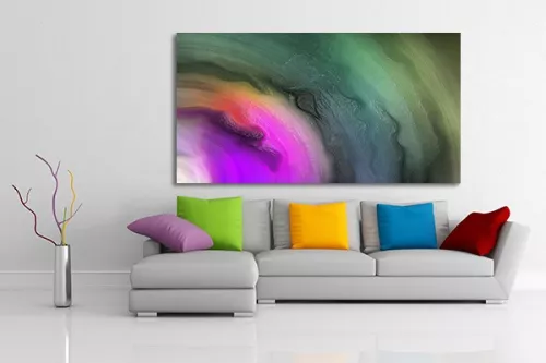 Tableau abstrait Porphyre