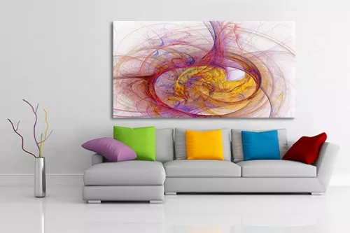 Tableau abstrait Psychédélique 