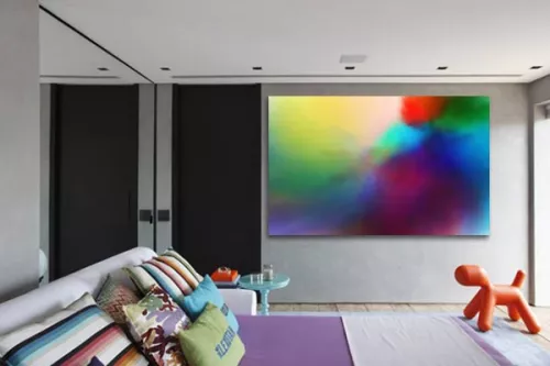 Tableau Abstrait Moderne Aquazur