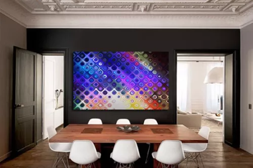 Tableau Abstrait Akkad