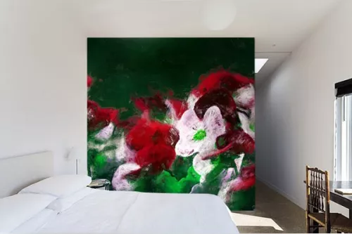 Papier peint Fleur Champètre
