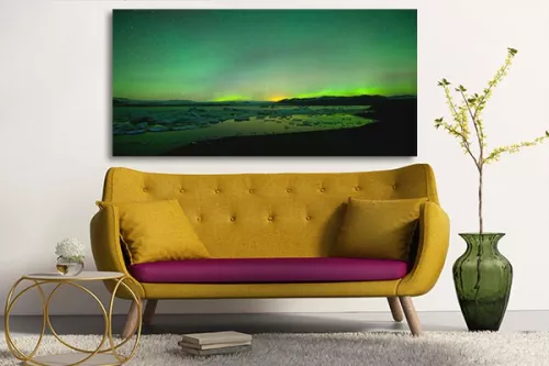 Tableau déco Aurore Polaire