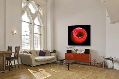 Toile moderne spirale