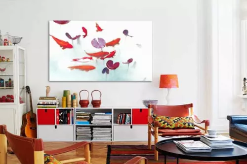 Toile design Bassin Aquatique