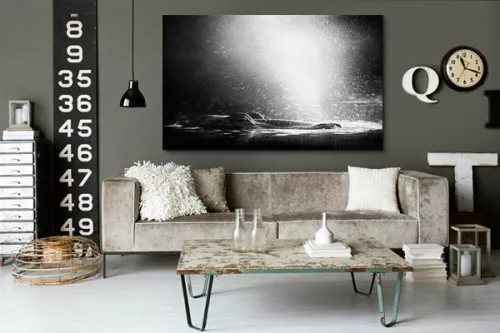 Tableau déco Hippopotame