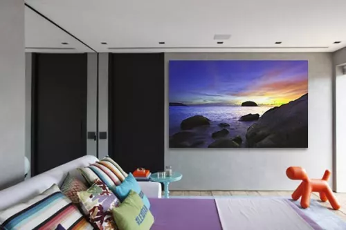 Tableau paysage Purple