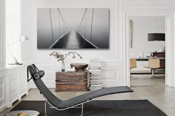 Toile déco pont Suspendu