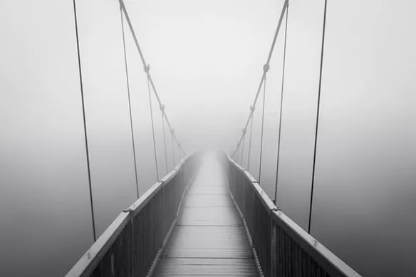 Toile zen pont Suspendu